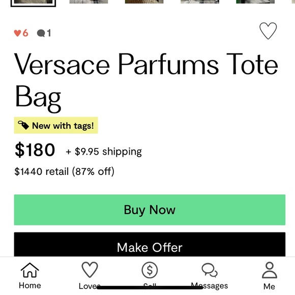 Versace Large tote - Picture 13 of 14